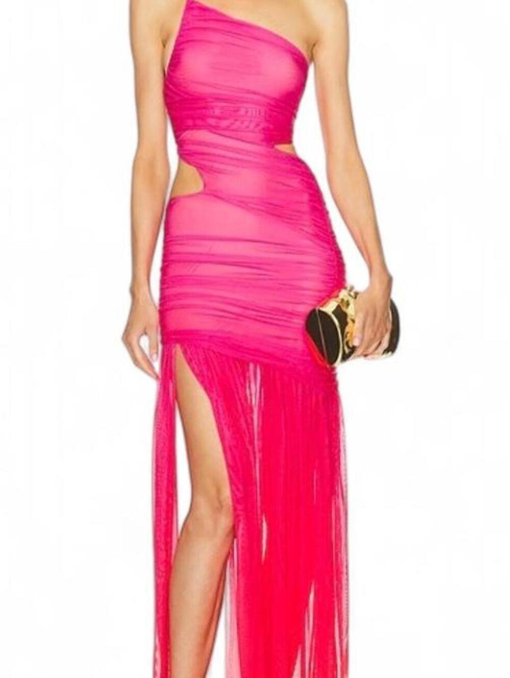 Michael Costello Women's Pink Dress